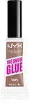 NYX Professional Makeup The Brow Glue Augenbrauen-Gel Farbton 02 Taupe 5 g