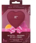 Real Techniques Matte + Merry Puff Trio Set mit Applikatoren