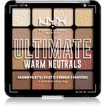 NYX Professional Makeup Ultimate Shadow Palette Lidschatten Farbton Warm Neutrals