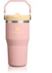 Stanley IceFlow&trade; Flip Straw 2.0 Tumbler rostfreie Thermosflasche Peach Rose 1...