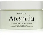 Arencia Fresh Cloud Geranium & Primrose sanftes Peeling F&uuml;r K&ouml;rper und Haar 260 g