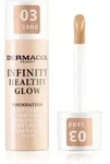 Dermacol Infinity Make-up mit hoher Deckkraft SPF 15 Farbton 03 Sand 20 g