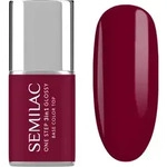 Semilac One Step 3in1 Glossy Gel-Nagellack Farbton 570 Dark Raspberry 7 ml
