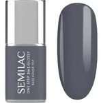 Semilac One Step 3in1 Glossy Gel-Nagellack Farbton 185 Stone Grey 7 ml