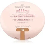 essence silky CUSHION FOUNDATION Schw&auml;mmchen mit Make up mit mittlerer Deckkraft