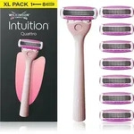 Wilkinson Sword Intuition Quattro Rasierer Ersatzklingen 8 pc