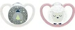 NUK Perfect Match Air Night 6-18 m Schnuller Firefly/Sheep 2 St.