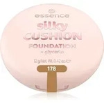 essence silky CUSHION FOUNDATION Schw&auml;mmchen mit Make up mit mittlerer Deckkraft