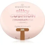 essence silky CUSHION FOUNDATION Schw&auml;mmchen mit Make up mit mittlerer Deckkraft
