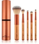 Luvia Cosmetics Travel Set Pinselset mit Etui unterwegs Sunset Crush 7 St.