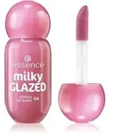 essence milky GLAZED t&ouml;nender Lippenbalsam mit Glanz Farbton 04 Berry Au Lait...