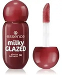 essence milky GLAZED t&ouml;nender Lippenbalsam mit Glanz Farbton 06 Cherry on Top 4 ml