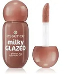 essence milky GLAZED t&ouml;nender Lippenbalsam mit Glanz Farbton 05 Latte-tude 4 ml