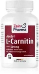 ZeinPharma Acetyl-L-Carnitin 500 mg Kapseln f&uuml;r Sportler 52 g
