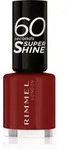 Rimmel 60 Seconds Super Shine Nagellack Farbton 320 Rapid Ruby 8 ml