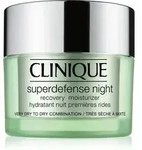 Clinique SuperdefenseTM Night Recovery Moisturizer Feuchtigkeitsspendende Nachtcreme