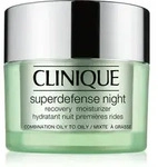 Clinique SuperdefenseTM Night Recovery Moisturizer feuchtigkeitsspendende Nachtcreme
