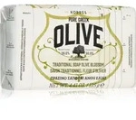 Korres Pure Greek Olive & Olive Blossom feste Reinigungsseife 125 g