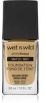 Wet n Wild PhotoFocus mattierendes Make up-Fluid Farbton Golden Beige 30 ml