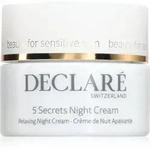 Declar&eacute; 5 Secrets Beruhigende Nachtcreme 50 ml