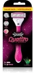 Wilkinson Sword Intuition Quattro for Women Rasierer Ersatzklingen 4 pc