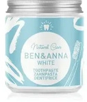 BEN&ANNA Natural Toothpaste White Zahnpasta in Glasdose mit bleichender Wirkung 100