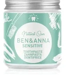 BEN&ANNA Natural Toothpaste Sensitive Zahnpasta in Glasdose f&uuml;r empfindliche Z&auml;hne