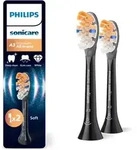 Philips Sonicare Premium All-in-One HX9092/88 Ersatzkopf f&uuml;r Zahnb&uuml;rste Black 2 St.