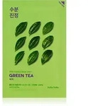 Holika Holika Pure Essence Green Tea pflegende Tuchmaske f&uuml;r empfindliche und