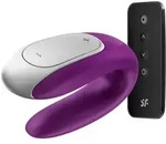 Satisfyer Double FUN Paar-Vibrator Purple 9.2 cm