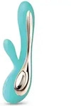 Lelo Soraya 2 Vibrator mit Klitoris-Stimulator Aqua 22 cm