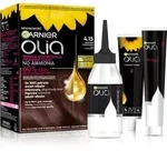 Garnier Olia Big Kit Permanent-Haarfarbe Farbton 4.15 Mroźna Czekolada 1 St.