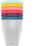 Babymoov Bowls Multicolor Sch&uuml;ssel mit Deckel Color 6x180 ml