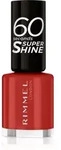 Rimmel 60 Seconds Super Shine Nagellack Farbton 310 Double Decker Red 8 ml
