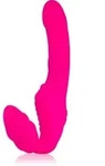 You2Toys Vibrating Strapless Strap-on Vibrator mit Klitoris-Stimulator 21,8 cm