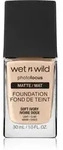 Wet n Wild PhotoFocus mattierendes Make up-Fluid Farbton Soft Ivory 30 ml