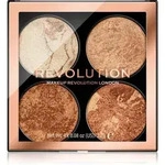 Revolution Cheek Kit Palette f&uuml;r das Gesicht Farbton Don&rsquo;t Hold Back 4x2.2 g