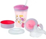 NUK Learn to Drink Set Set f&uuml;r Kinder Girl
