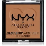 NYX Professional Makeup Can't Stop Won't Stop Mattifying Powder mattierendes Puder