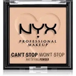 NYX Professional Makeup Can't Stop Won't Stop Mattifying Powder mattierendes...
