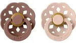 BIBS Boheme Natural Rubber Size 1: 0+ months Schnuller Woodchuck / Blush 2 St.