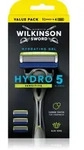Wilkinson Sword Hydro5 Sensitive Rasierapparat + Ersatzk&ouml;pfe 4 pc