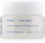Korres Greek Yoghurt Probiotic Quench Sleeping Facial n&auml;hrende Nachtcreme mit