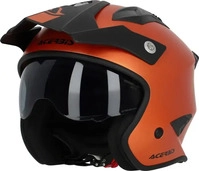 Acerbis Trial-Helm Jet Aria Metallic 22-06 XS Orange Matt