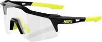 100% 100% MTB-Sportbrille Speedcraft XS Gloss Black - Photochromic Lens Schwarz