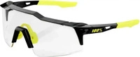 100% 100% MTB-Sportbrille Speedcraft SL Gloss Black - Photochromic Lens Schwarz