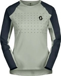Scott Girls MTB-Jersey Langarm Trail Vertic Pro L Spr&uuml;hgrau/Dunkelblau Grau