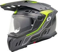 O'Neal Adventure Helm Sierra RS L Echo - Schwarz/Neon Gelb
