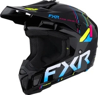 FXR Kids Motocross-Helm Clutch L Rave