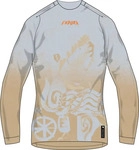 Endura Girls MTB Jersey Langarm SingleTrack Print M Aero Blue Blau